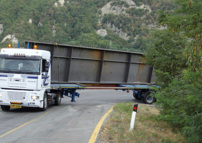 Trasporto eccezionale Carpenteria Pesante Carturan