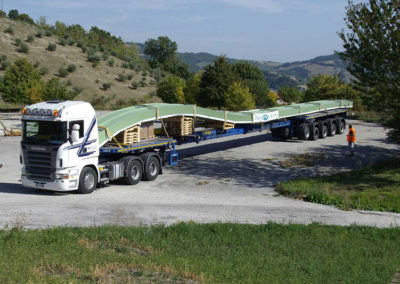 Trasporto eccezionale Carpenteria Pesante Carturan